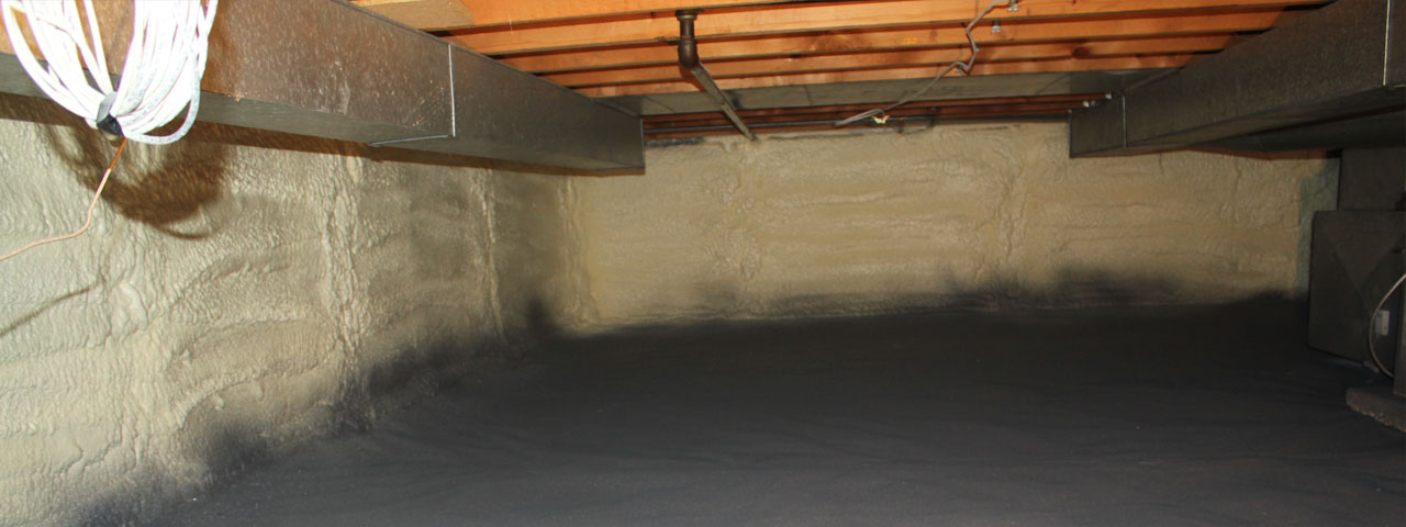 Bridgeport spray foam insulation for crawl spaces